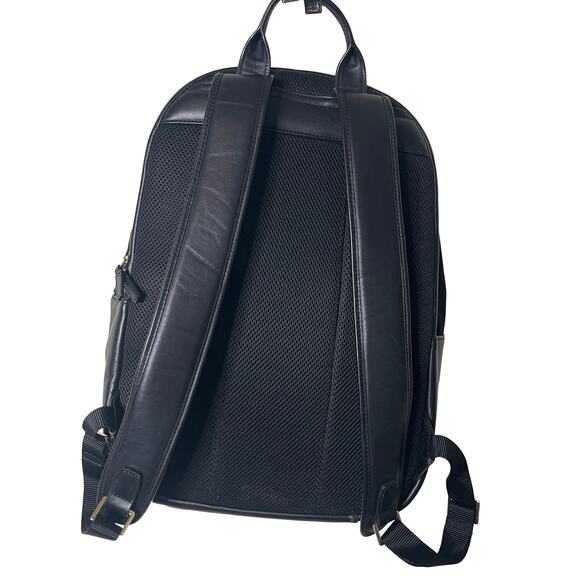 ISM THE BACKPACK Black Leather and Nylon - Picture 4 of 11